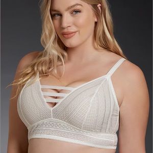 Torrid Ladder Cutout lace bralette